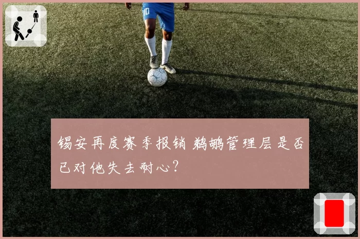 锡安再度赛季报销 鹈鹕管理层是否已对他失去耐心?